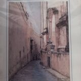 Tableau illustration rue