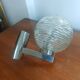 Vintage Space Age wall light 70s – Chrome metal & glass globe