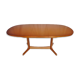 Table ovale extensible scandinave en teck G Plan