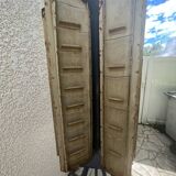 Old vintage metal turnstile display