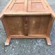 Vintage wardrobe with compass feet in beech