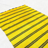 Safran shine, large breathable rug 210 x 415 cm