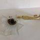 Wall light  in copper and glass art deco style / vintage 30-50 years