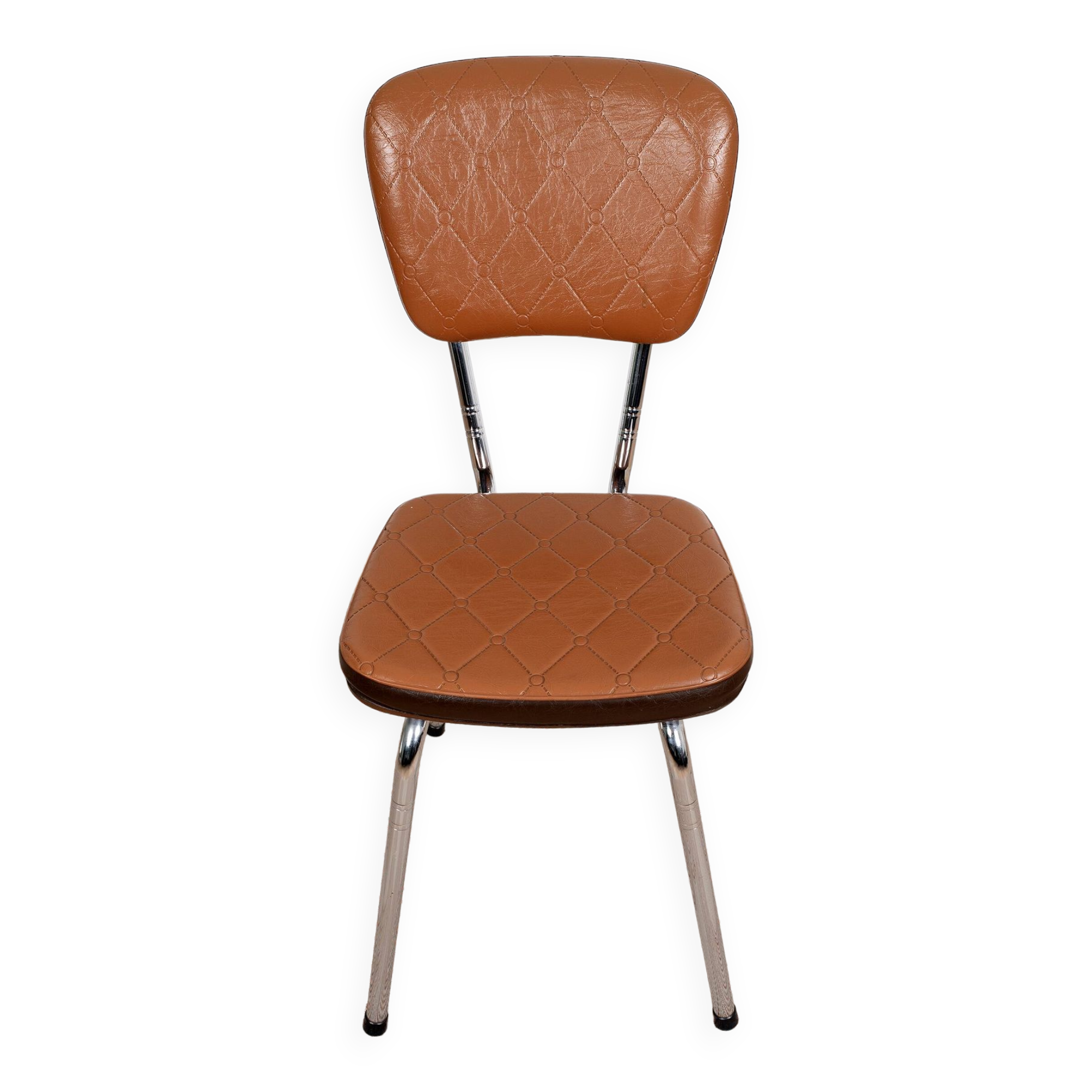 Vintage chrome chair, l'auvergnate brand