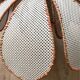 Flower suspension in rattan canning from the 70s