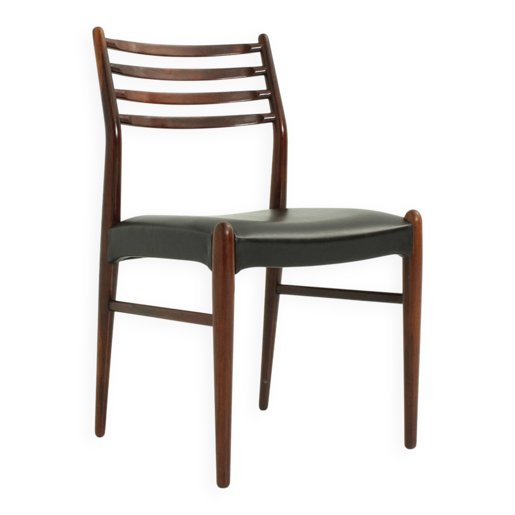Dining chair in rosewood by Johannes Andersen, Denmark