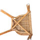 Pair of rattan chairs for outdoor indoor garden living room