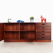 Enfilade en palissandre, design danois, années 1970, designer : Kai Winding