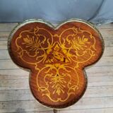 Trilobee marquetry table