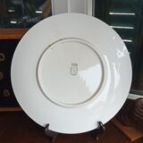 Marine decorative dish of the 30s by Saint-Amand