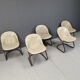 Vintage Pascale dining chairs by Gastone Rinaldi for Rima, 1970s