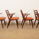 Set of 4 Danish teak dining chairs | 1960s