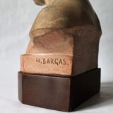 Bust of child of Henry Bargas