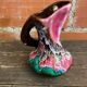 Old pichet vallauris polychrome glazed ceramics france vintage
