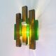 Sculptural Glass Wall Light By Svend Aage Holm-Sørensen For Holm-Sørensen & Co, Denmark 1960S