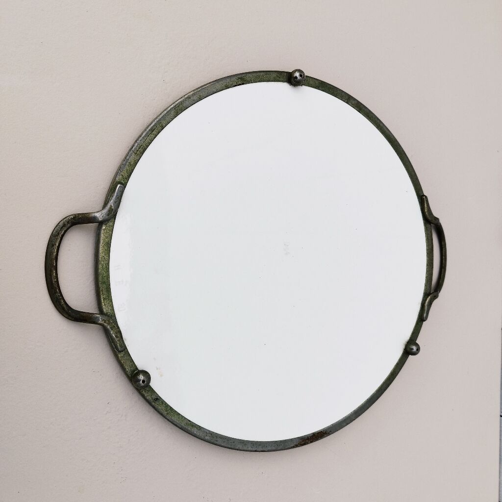 Vintage earthenware serving tray