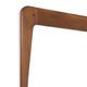 Vintage wooden mirror by Aksel Kjersgaard for Illums Bolighus, 1960s