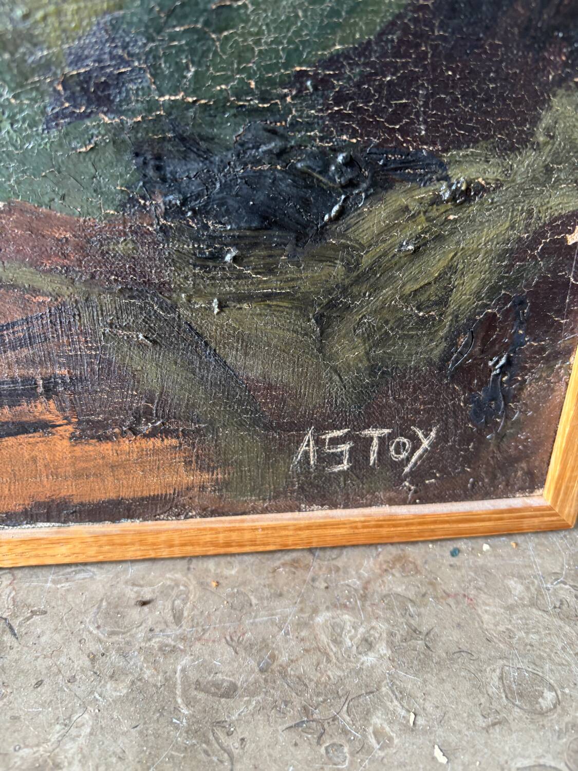 Still life signed Astoy