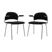Fauteuils tubulaires design des années 1970, Tchécoslovaquie