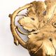 French bronze tray in Oak Leaf style from the 1950s