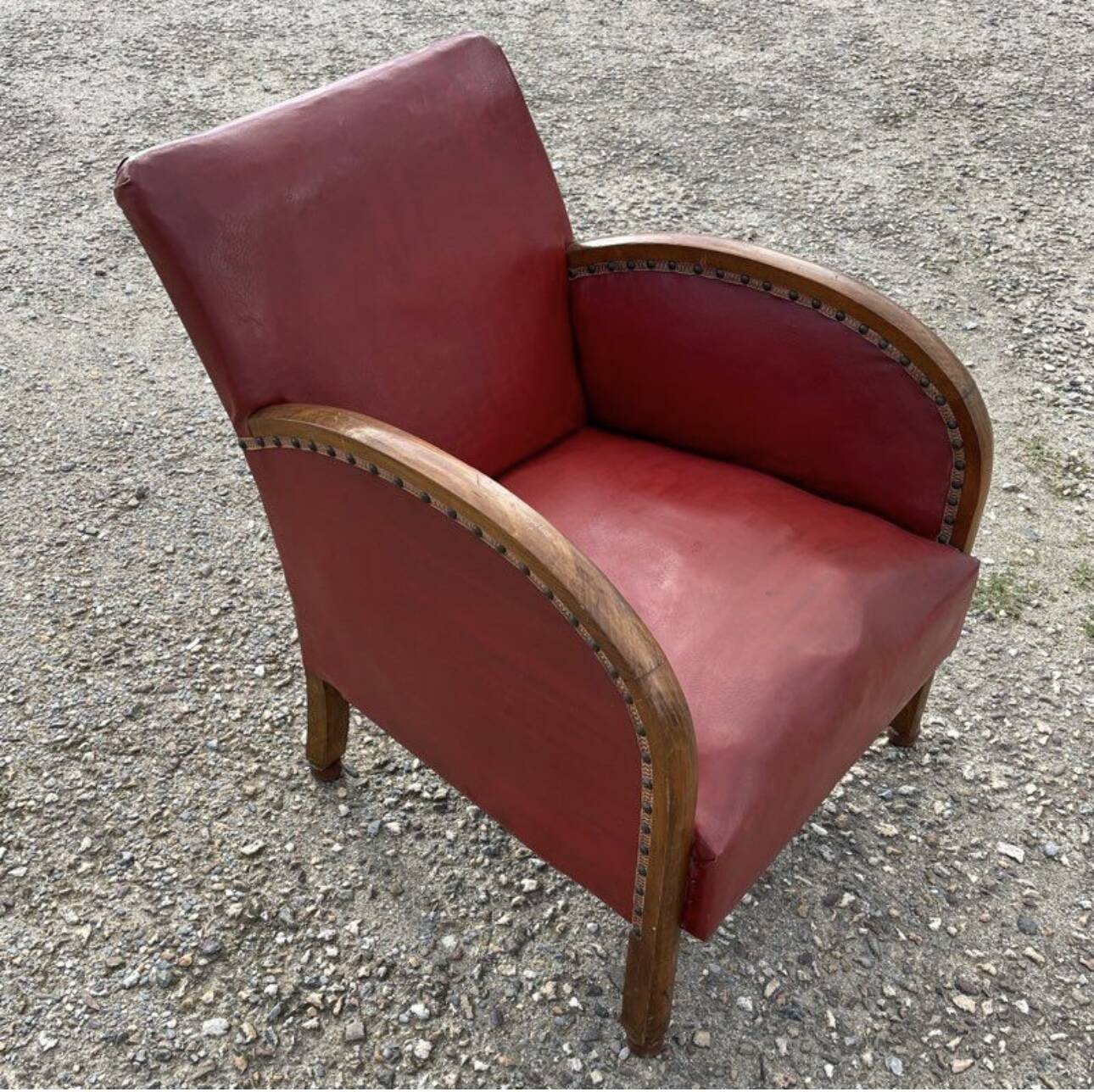 Fauteuil club art déco 1950