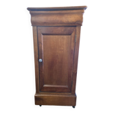 Antique wooden bedside table