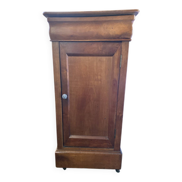Antique wooden bedside table