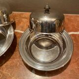 Jolie set de deux anciennes cloches à caviar