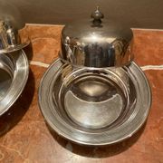 Jolie set de deux anciennes cloches à caviar