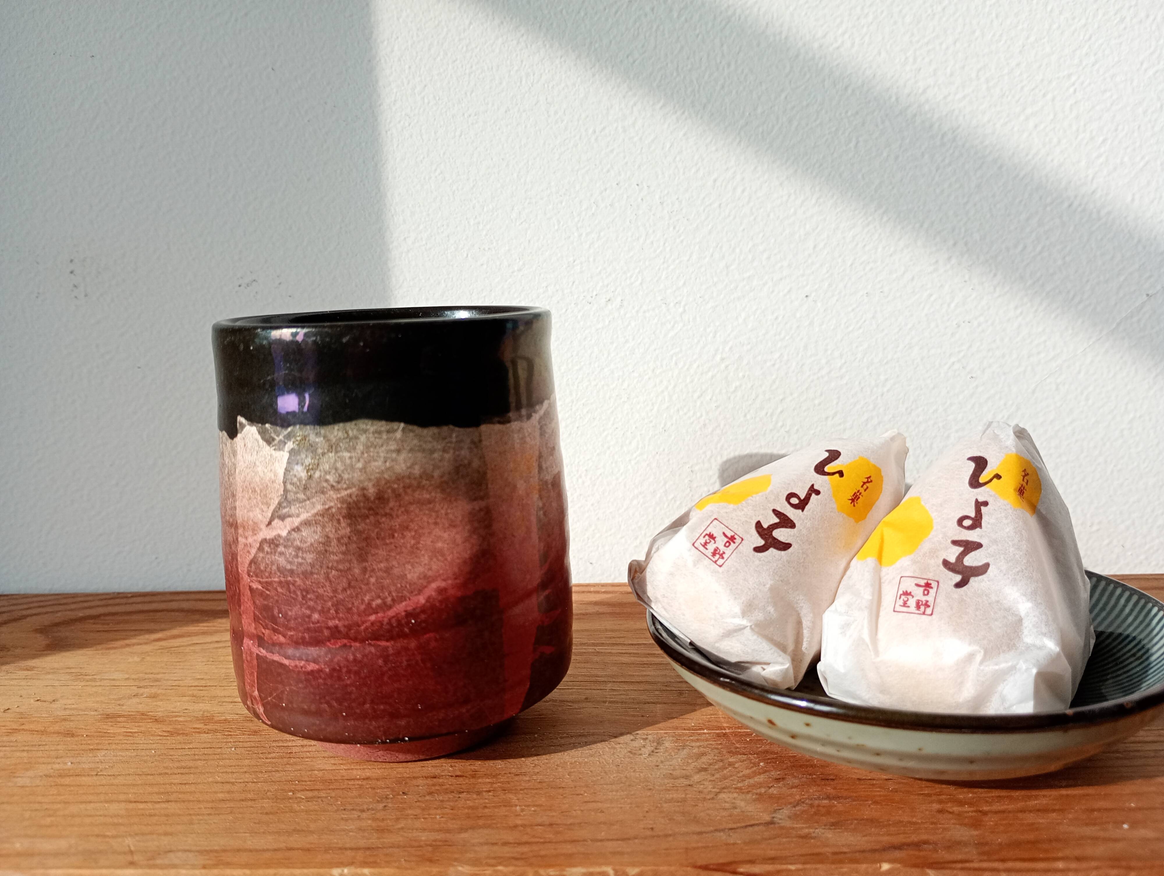 Japanese handmade ceramic teacup