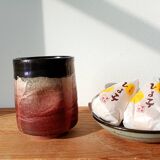 Tasse à thé japonaise en céramique artisanale