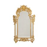 Mayfair. Large Regency-style glazing bead mirror. 20th century.