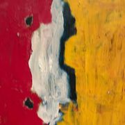 Large original Danish oil painting - "The Couple" by Max Bilde (1919-2011) - Signed 1968 - Framed - 94 × 75 cm (37" × 29.5")