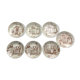 Sarreguemines speaking plates model "The Vocations"