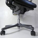 Vintage design Giroflex 64 leather office chair