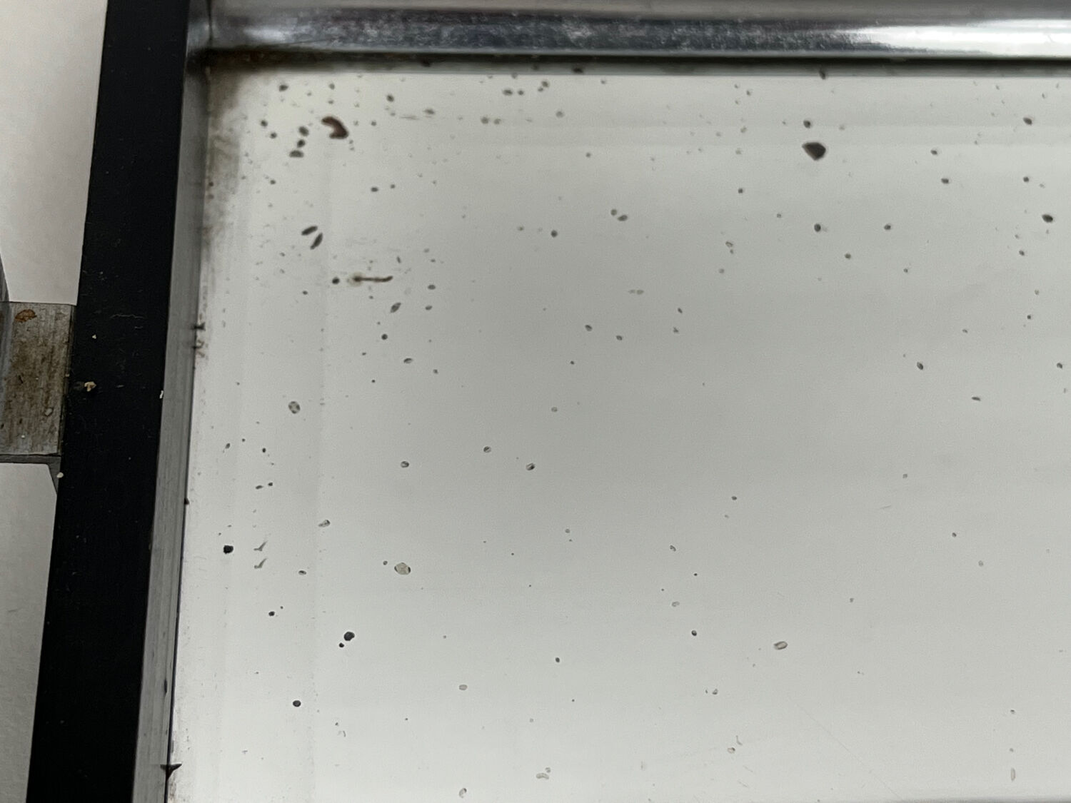 Art Deco rectangular mirror top