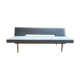 Canapé scandinave vintage, banquette scandinave vintage en teck, canapé en laine