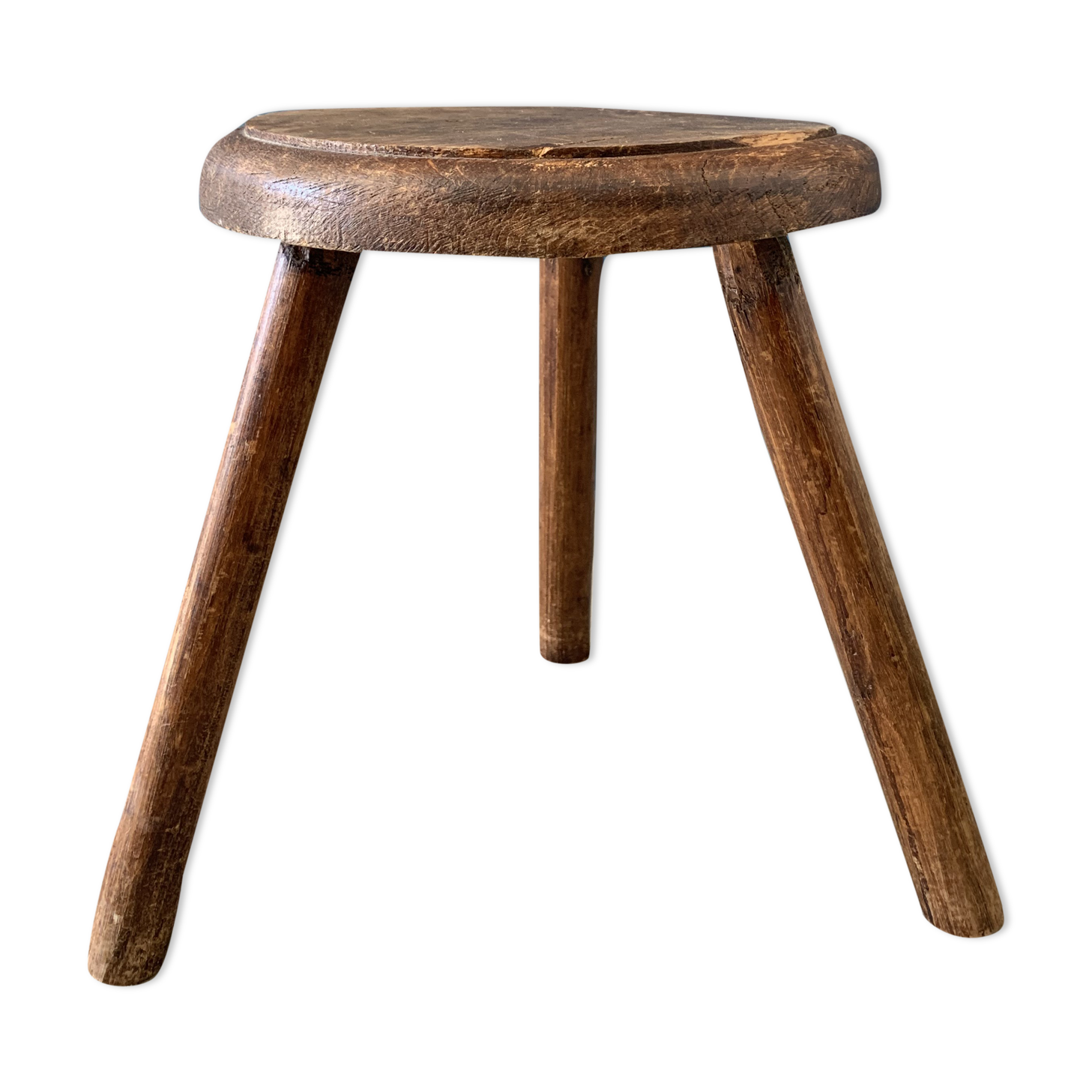 Vintage tripod stool