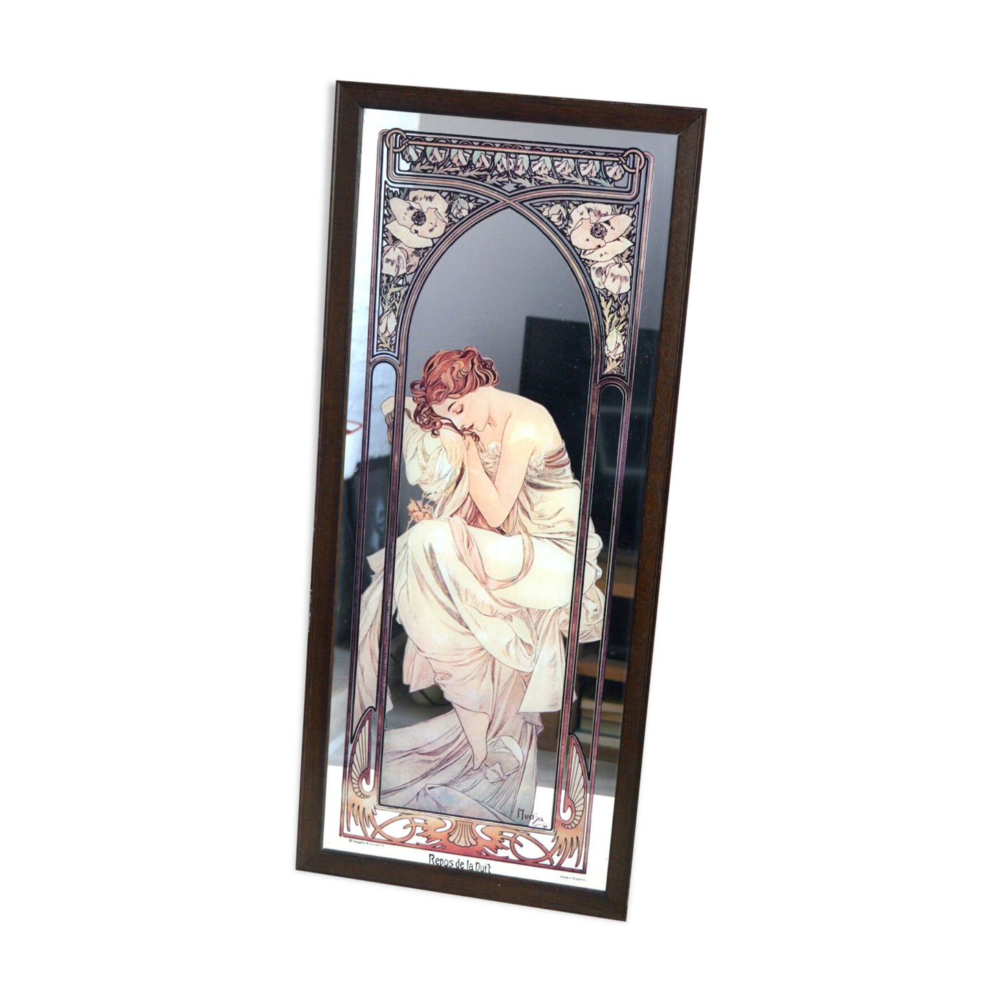Mirror the rest of the night by Alphonse Mucha H85cm