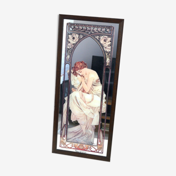 Mirror the rest of the night by Alphonse Mucha H85cm