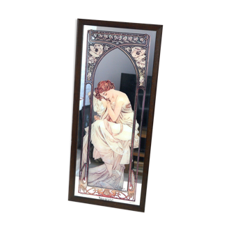 Mirror the rest of the night by Alphonse Mucha H85cm
