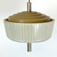 Seguso, Art Deco glass and metal chandelier from 40s