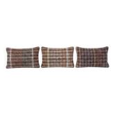 Set of 3 vintage kilim cushion covers 41x61 cm
