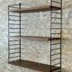 60s-70s Oak String Shelf Module by Kajsa & Nils “Nisse” Strinning Sweden