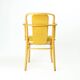 Fauteuil Ton en bois courbé et velours doré, Tchécoslovaquie 1930, 40 disponibles