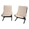 Paire de fauteuils Roche Bobois vintage