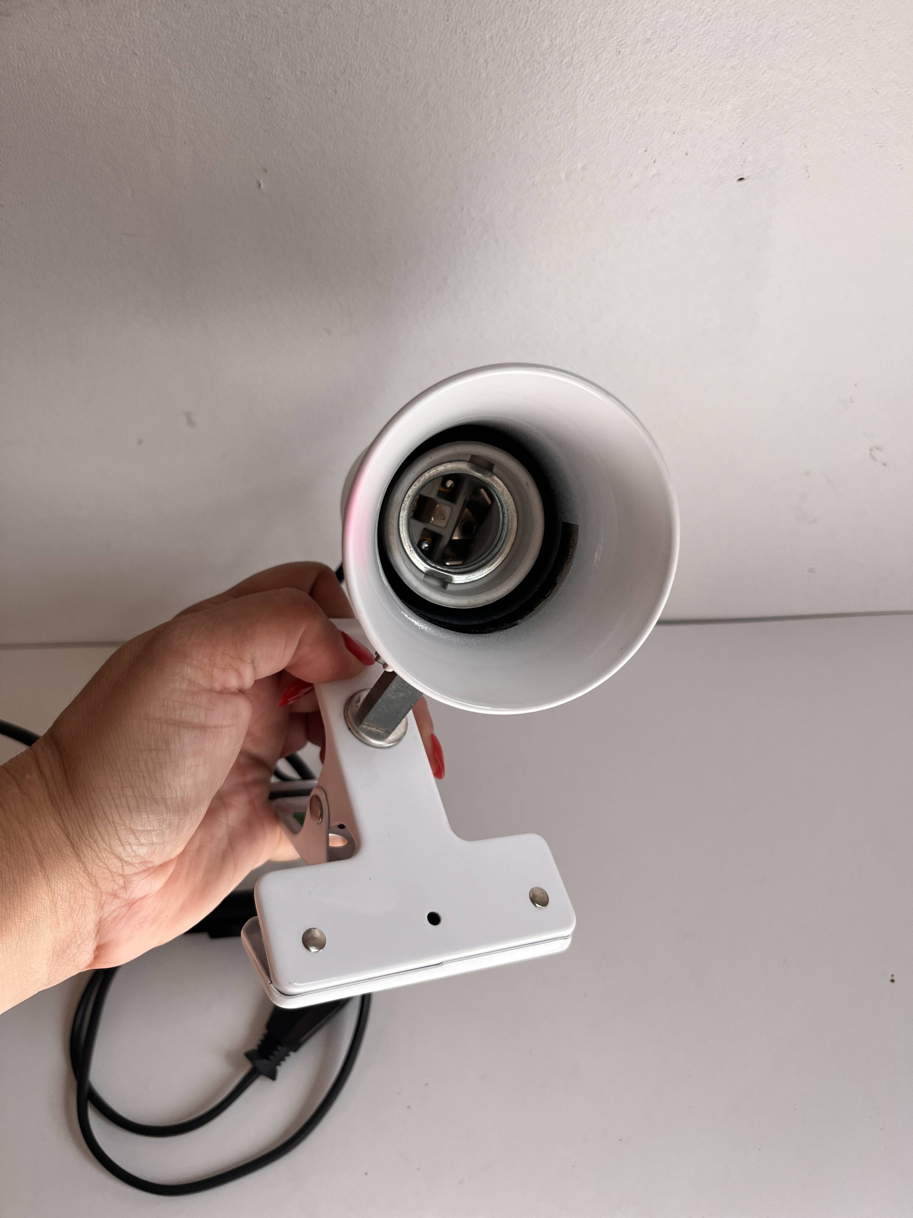 Architect's clip lamp