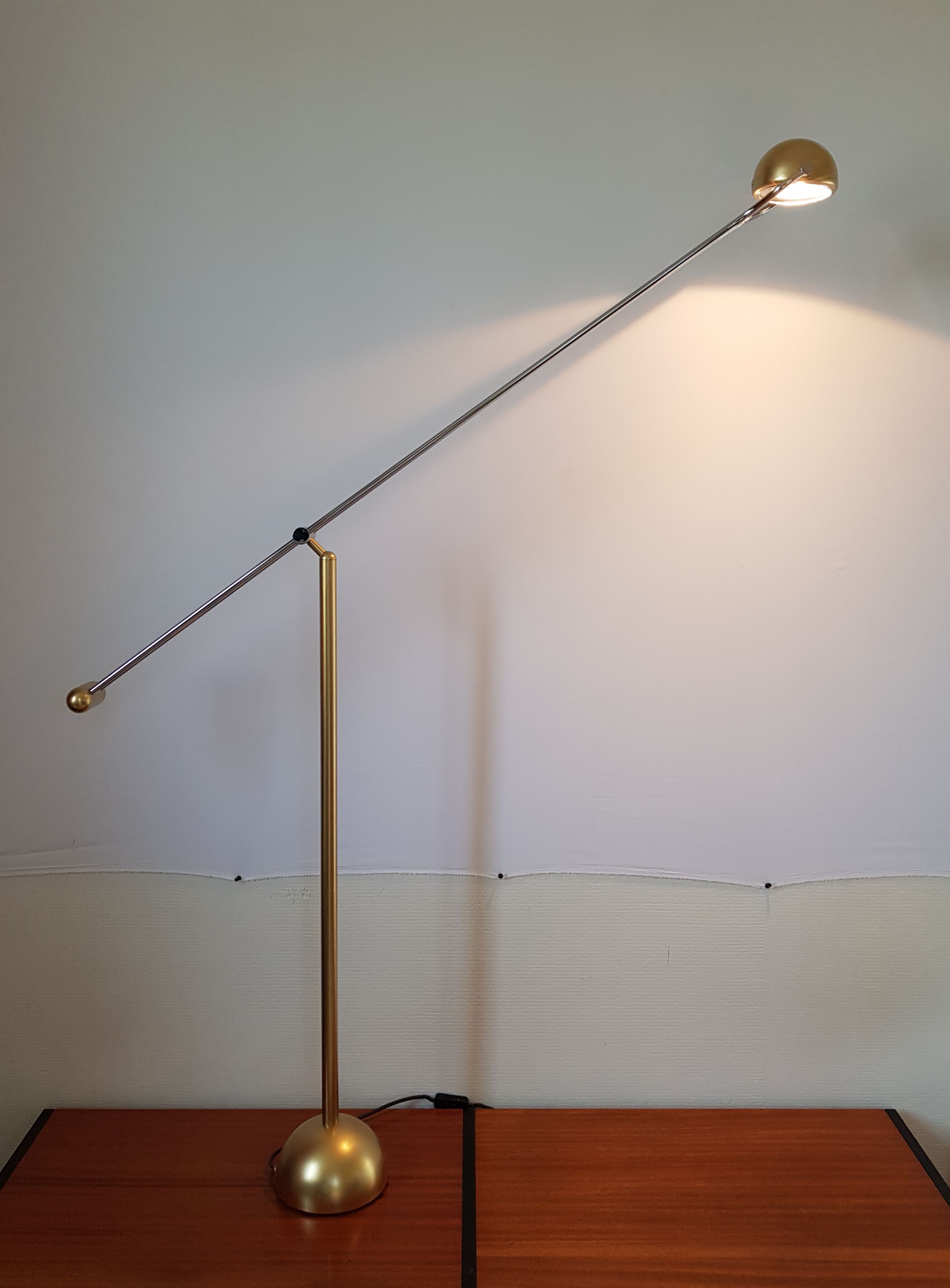 Lamppost has tipped over