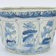 Cache pot en porcelaine