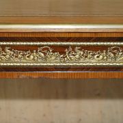 Bureau Plat Restauré Louis XVI Orné d'Ormolu Fin XIXe Siècle